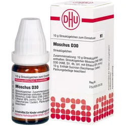 Moschus D 30 Globuli 10 g