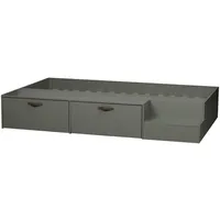 vtwonen Bettgestell Stage 80 x 200 cm Kiefer lackiert grün