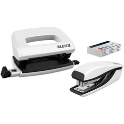 Leitz Locher-Tacker-Büroset »NeXXt WOW Mini 5561« weiß
