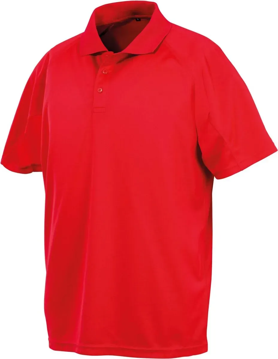 SPIRO Herren Sport Polo 'Aircool' S288X red XS