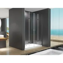 Buylando Caroline 160x180 cm Duschtür Nischendusche Klarglas