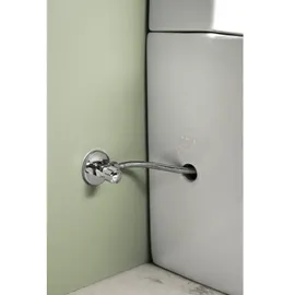 Sapho BELLO RIMLESS Kombi-WC mit WC-Sitz Weiß