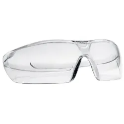 uvex pure-fit Schutzbrille, chemikalienbeständig, kratzfest 9145265 , Farbe: transparent