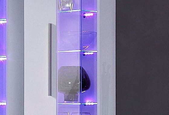 Places of Style LED Glaskantenbeleuchtung, LED fest integriert, Farbwechsler bunt