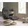 Stressless Fußhocker Sunrise 57 x 42 x 40 cm Grau