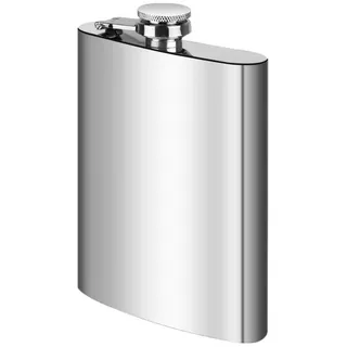 Intirilife Flachmann Edelstahl in Silber | Gr.: onesize