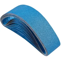Vevor Schleifbänder 100x915 mm 10 Stk. (je 2 mit 40/60/80/120/240 Körnungen)