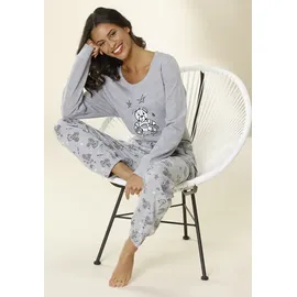 vivance dreams by lascana Pyjama grau 52/54