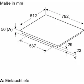 Siemens EH645BFB6E Induktionskochfeld Autark