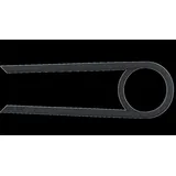 HEBIE Kettenschutz Chainglider Vorderteil für Shimano Nexus 5Gang 38 Zähne, 486-535 mm, schwarz