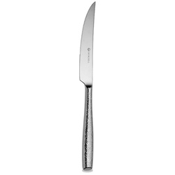 Churchill Besteck-Set Raku Steakmesser, 23,3 cm, 7 mm, 12 Stück, Silber silberfarben