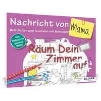 BILDNER Verlag Das Malbuch für Erwachsene: Nachricht von Mama!