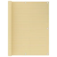 vidaXL Balkonverkleidung 120 x 600 cm Beige Polyethylen