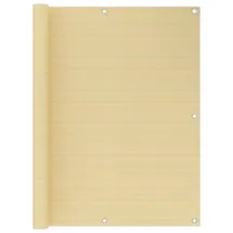 vidaXL Balkonverkleidung 120 x 600 cm Beige Polyethylen