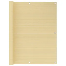 vidaXL Balkonverkleidung 120 x 600 cm Beige Polyethylen