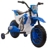 Homcom Kinder Elektromotorrad Kindermotorrad Kinderfahrzeug Elektrofahrzeug mit 2 abnehmbaren Stützrädern für Kinder ab 3 Jahre PP Metall B...