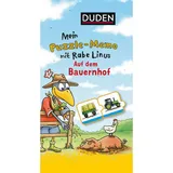 duden ein imprint von cornelsen verlag gmbh Mein Puzzlememo mit Rabe Linus  Auf dem Bauernhof