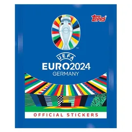 Topps UEFA Fußball-Europameisterschaft 2024 Sammelsticker (100er Box)