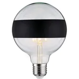 Paulmann LED Modern Classic Edition E27 G125 Ringspiegel Schwarz matt Warmweiß dimmbar