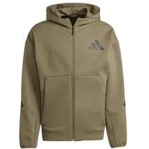 adidas Z.N.E. Reißverschlusspullover Olive Strata S