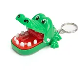 Simba NORIS 606132081 - CROCBITE, Mini beißendes Krokodil, Schlüsselanhänger