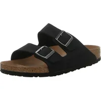 Birkenstock Arizona Vegan Birko-Flor Nubuk schwarz 43