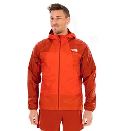 The North Face Herren Ridgelite Futurefleece Wind Jacke (Größe L, orange)