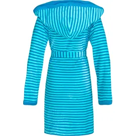 Esprit Bademantel Striped Hoody turquoise L