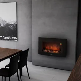 Cecotec Warm 3500 Curved Flames - Schwarz