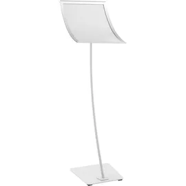 update displays Infoständer Konkav silber DIN A3 29,5 x 29,5 x 109,0 cm, 1 St.