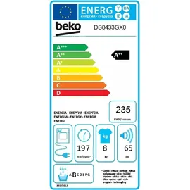 Beko DS8433GX0 Wärmepumpentrockner (8 kg)