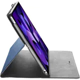 Cellular Line Cellularline - Folio - iPad Air 10.9" (2022/2020) - Pro 11'' (2018) - Tablet-Schutzhülle mit Standfunktion mit 3 Neigungsstufen - Eckenschutz - Kompatibel mit Sleep-Modus - Blau