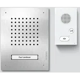 Siedle SET CLAB 850-1 E/W Audio-Set Classic Edelstahl/Weiß