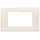 Vimar 30654.01 Serie Line Placca 4 Module, Technopolymer, Hanf