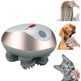 Massagegerät für Kopf Nacken Massage Kopfmassager für Menschen Katzen Hunde mini