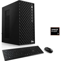 CSL Mystic V24090 Desktop-PC AMD Ryzen 7 9700X 4,5 GHz 16 GB RAM 1 TB SSD GeForce RTX 4060 Windows 11 Home