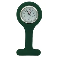 Boolavard Mode Silikon Krankenschwestern Brosche Tunika Taschenuhr Batterie TM. (1 - Sky hellblau)