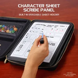 enhance gaming Enhance Tabletop Series RPG Organizer Case Black