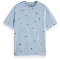 Scotch & Soda 180052 Aop Regular Fit Kurzarm-t-shirt -