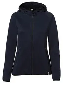 Damen Kapuzen-Tecjacke Florida 263, tinte, Größe L - tinte - L