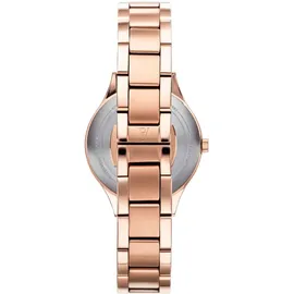 Paul Valentine Damen Armbanduhr HERMOSA ROSE GOLD BLACK 34 MM PV34212