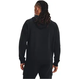 Under Armour Rival Fleece Hoodie Herren 001 black/white M