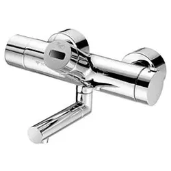 Schell Vitus Wand-Waschtisch-Thermostat 016550699 210 mm, verchromt, Batteriebetrieb, Desinfektion