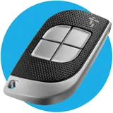 CAME 4-kanal-toröffner-fernbedienung 433 MHz, Festcode-automatisierung TTS44FKS,