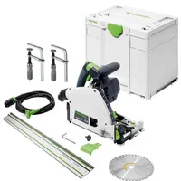 Festool Tauchsäge TS60 KEBQ-Plus Führungsschienen FS 1400/2 Schraubzwinge FSZ120