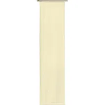 Wirth Schiebegardine Sunday (1 St), Paneelwagen, halbtransparent, Jacquard, Mit Zubehör beige 60 cm x 145 cm