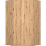 OTTO home Eckschrank AGORDO 117 x 229 x 117 cm Braun