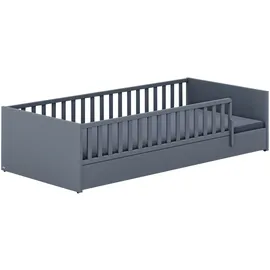 Paidi Kinderbett Little Flo 90 x 200 cm Buche blau