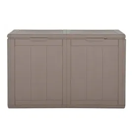 vidaXL Garten-Aufbewahrungsbox 180 L Braun