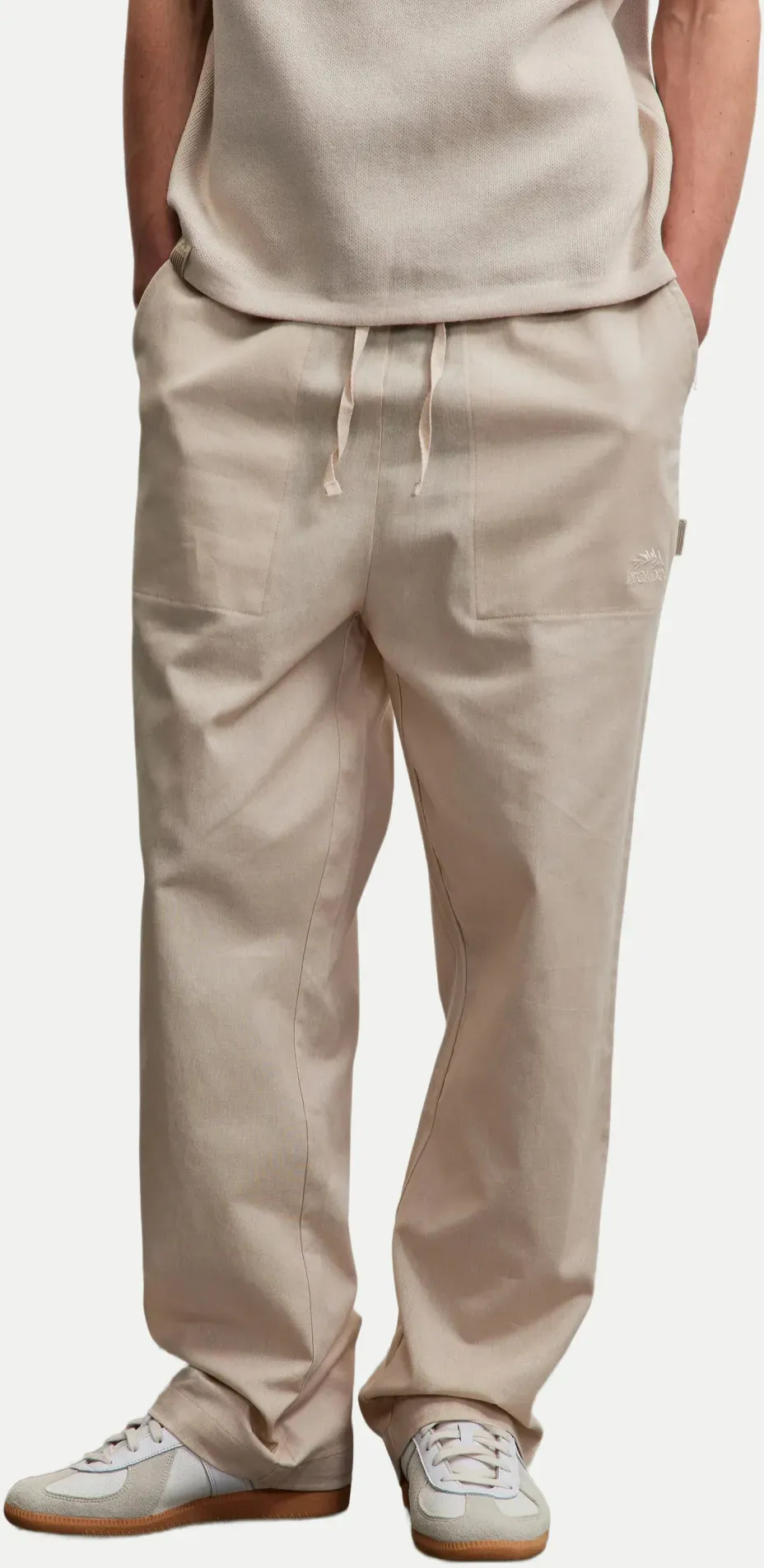 Leinenhose Cadaques Beige S